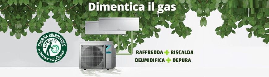 Multisplit a pompa di calore 