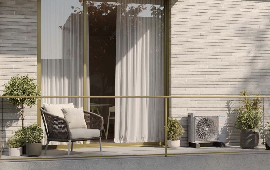 Multisplit-Daikin-sul-balcone